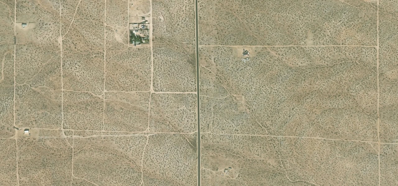 Closer satellite view of 200th Street East and Avenue G-8