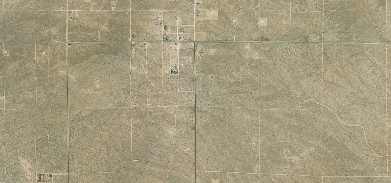 Wider satellite view of 200th Street East and Avenue G-8